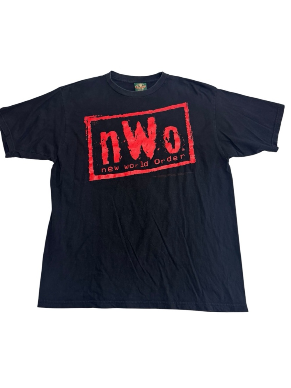 Logotel Vintage 1998 NWO New World Order Black Wrestling T-Shirt Men’s Size XL